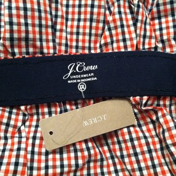 3 J.CREW BIG & TALL MEN'S NEW 100%COTTON BOXERSSIZE: XXL